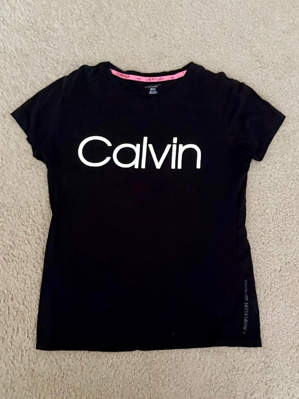 Calvin Klein Women's Performance Black T-Shirt